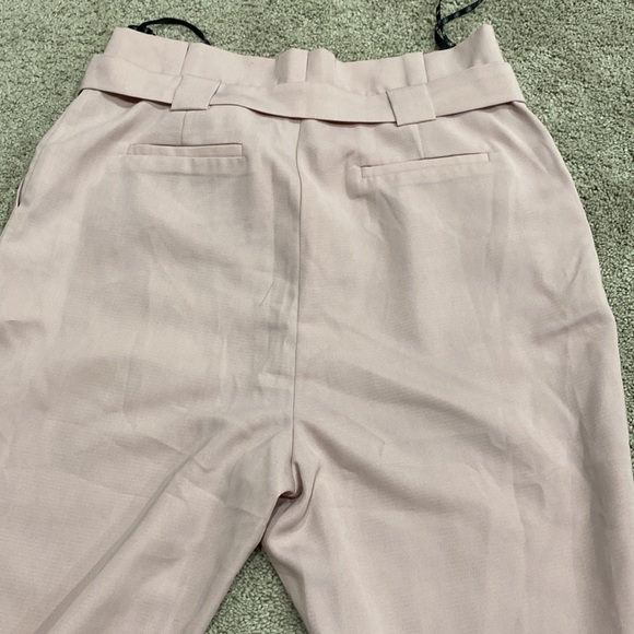 Miss Guided pastel pink cigarette trousers - Picture 3 of 4